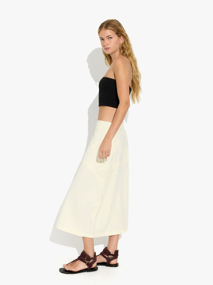 Skirt With 100% Cotton Embroidery