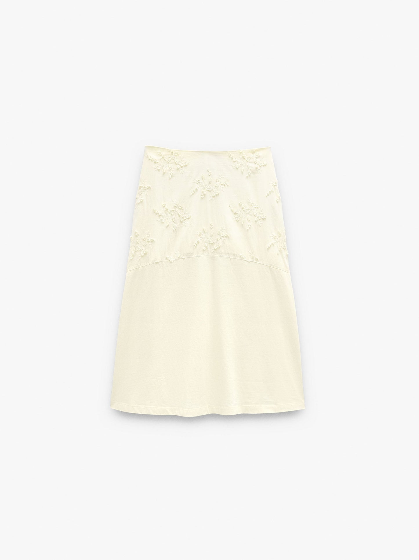 Skirt With 100% Cotton Embroidery