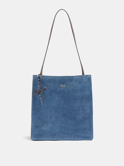 Rectangular Leather Shopper Bag