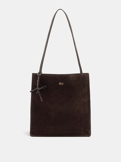 Rectangular Leather Shopper Bag
