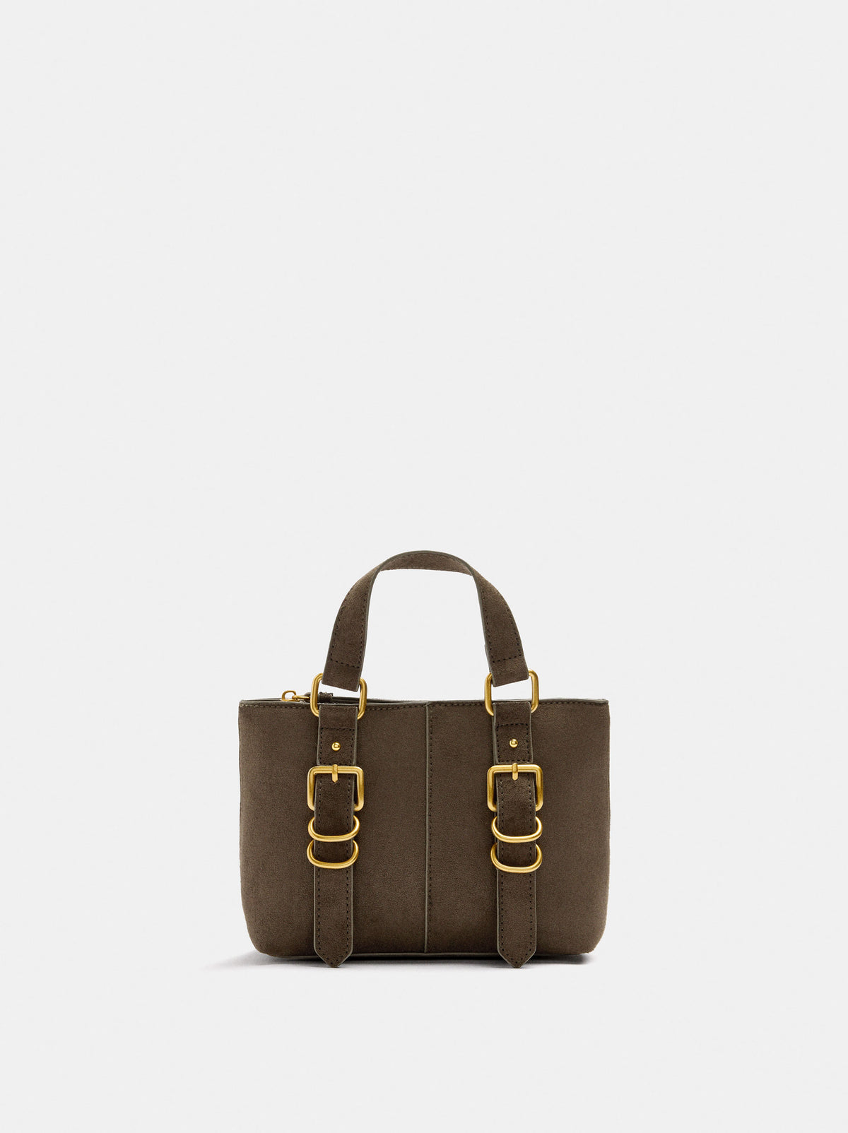 Tote Bag With Buckles