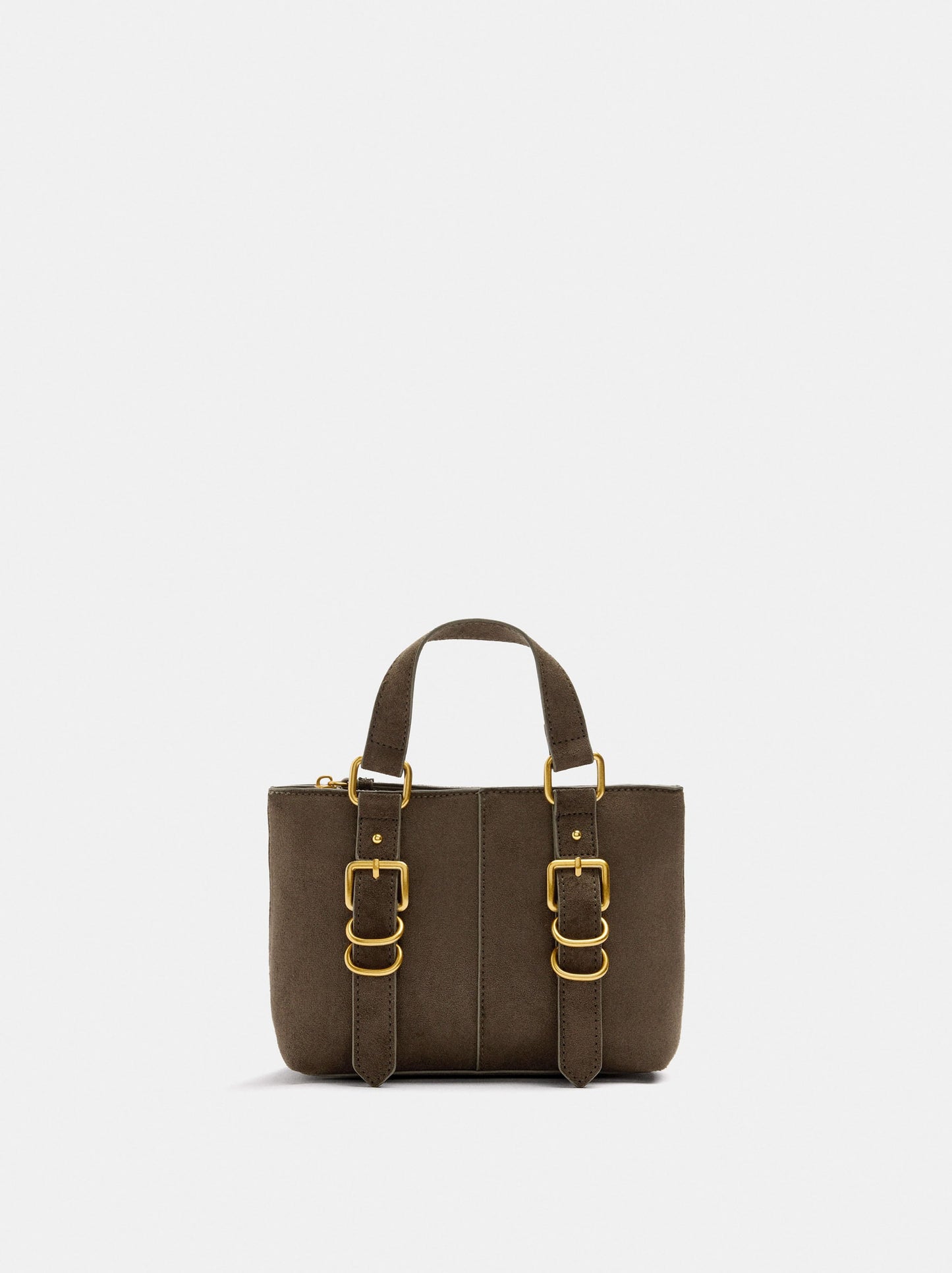 Tote Bag With Buckles