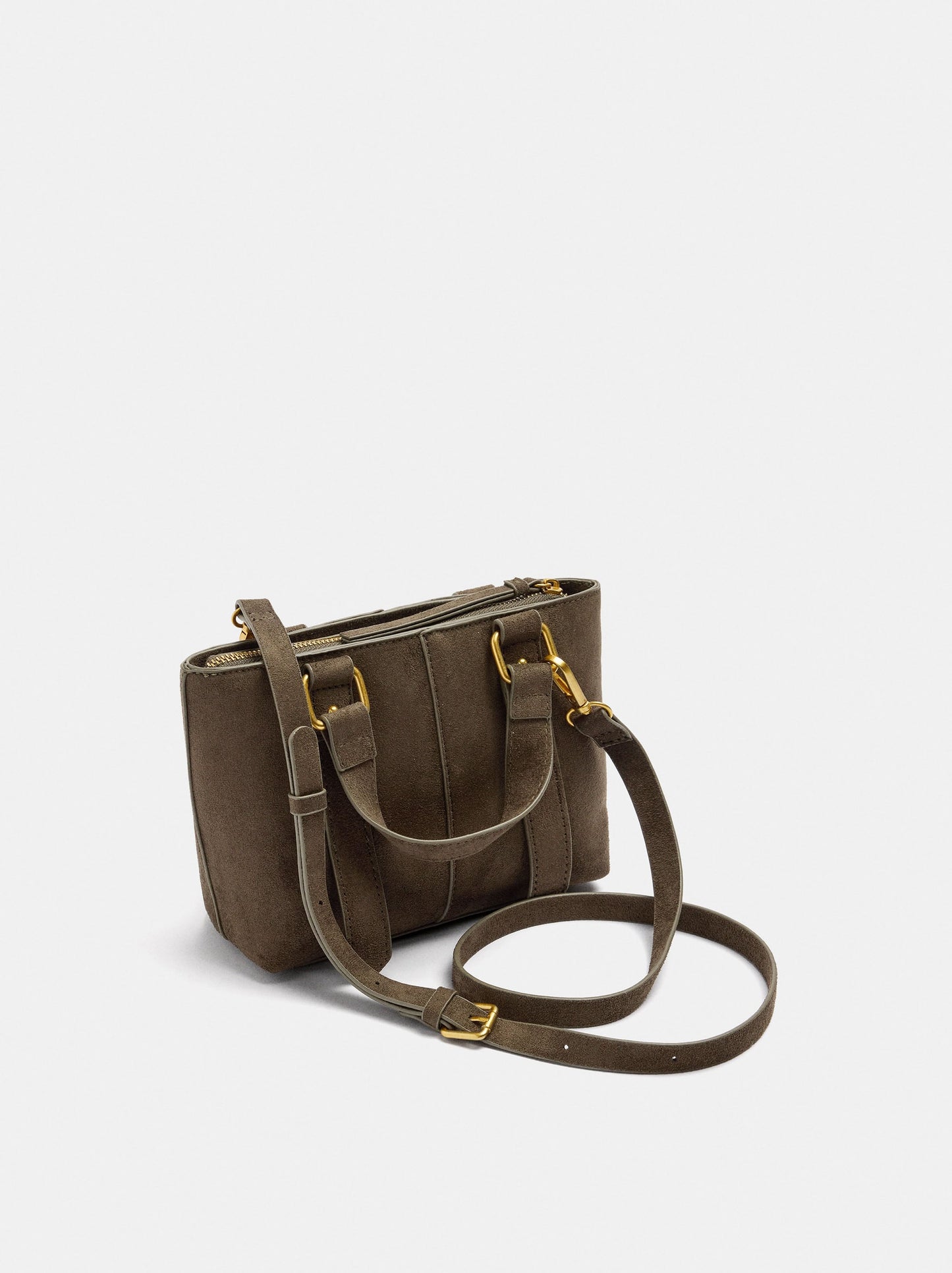 Tote Bag With Buckles