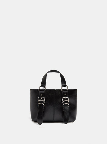 Tote Bag With Buckles