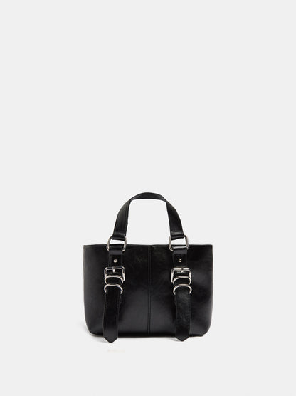 Tote Bag With Buckles