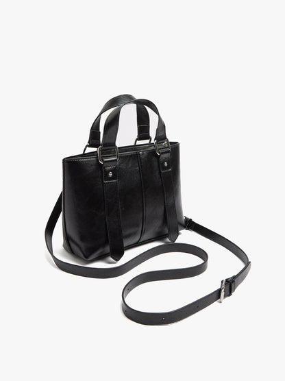 Tote Bag With Buckles