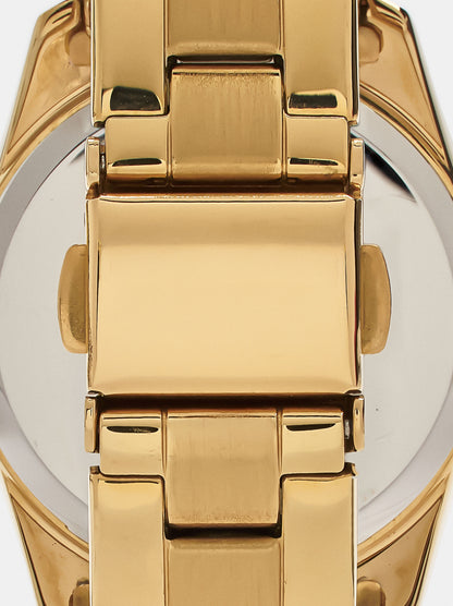 Round Watch With Stainless Steel Bracelet