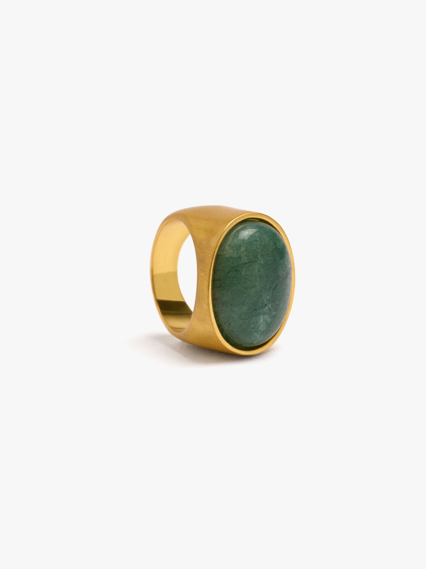 Ring With Oval Stone