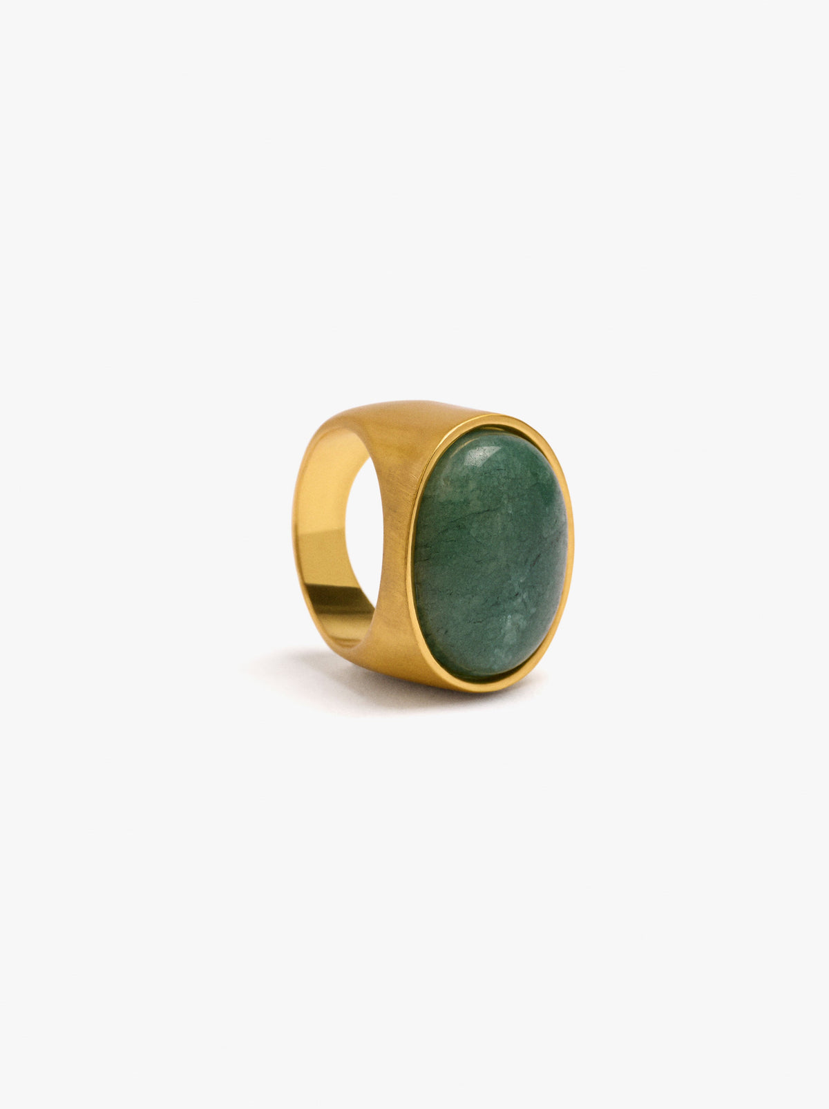 Ring With Oval Stone