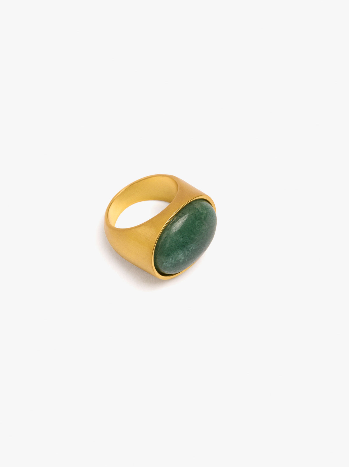 Ring With Oval Stone