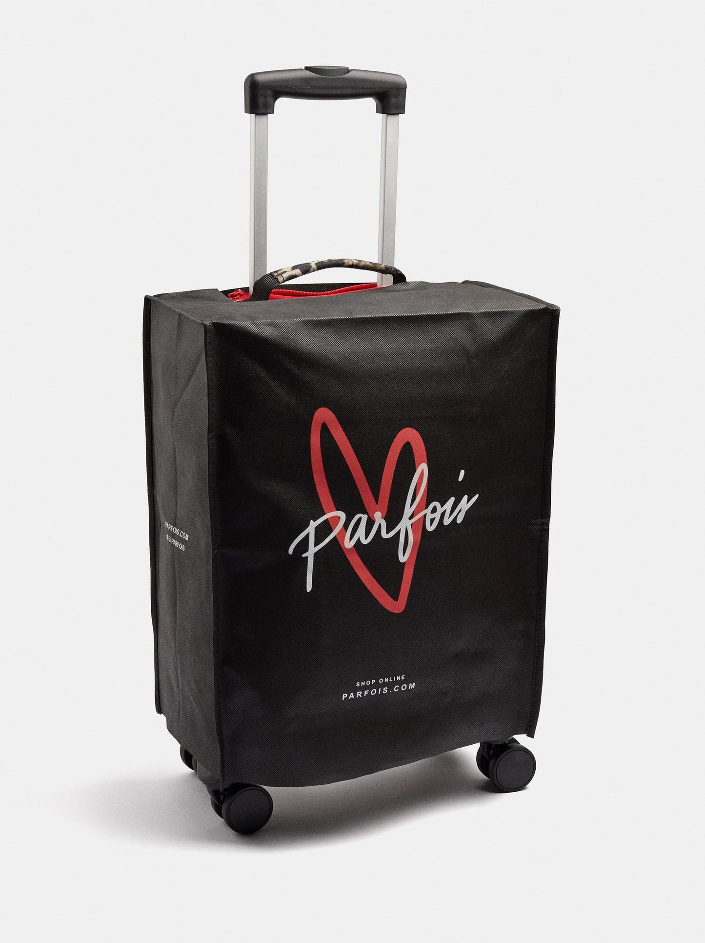 Animal Print Nylon Travel Suitcase