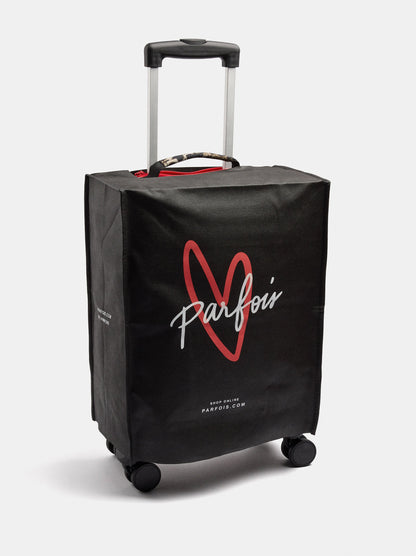 Animal Print Nylon Travel Suitcase