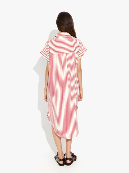 Striped Dress With Pocket
