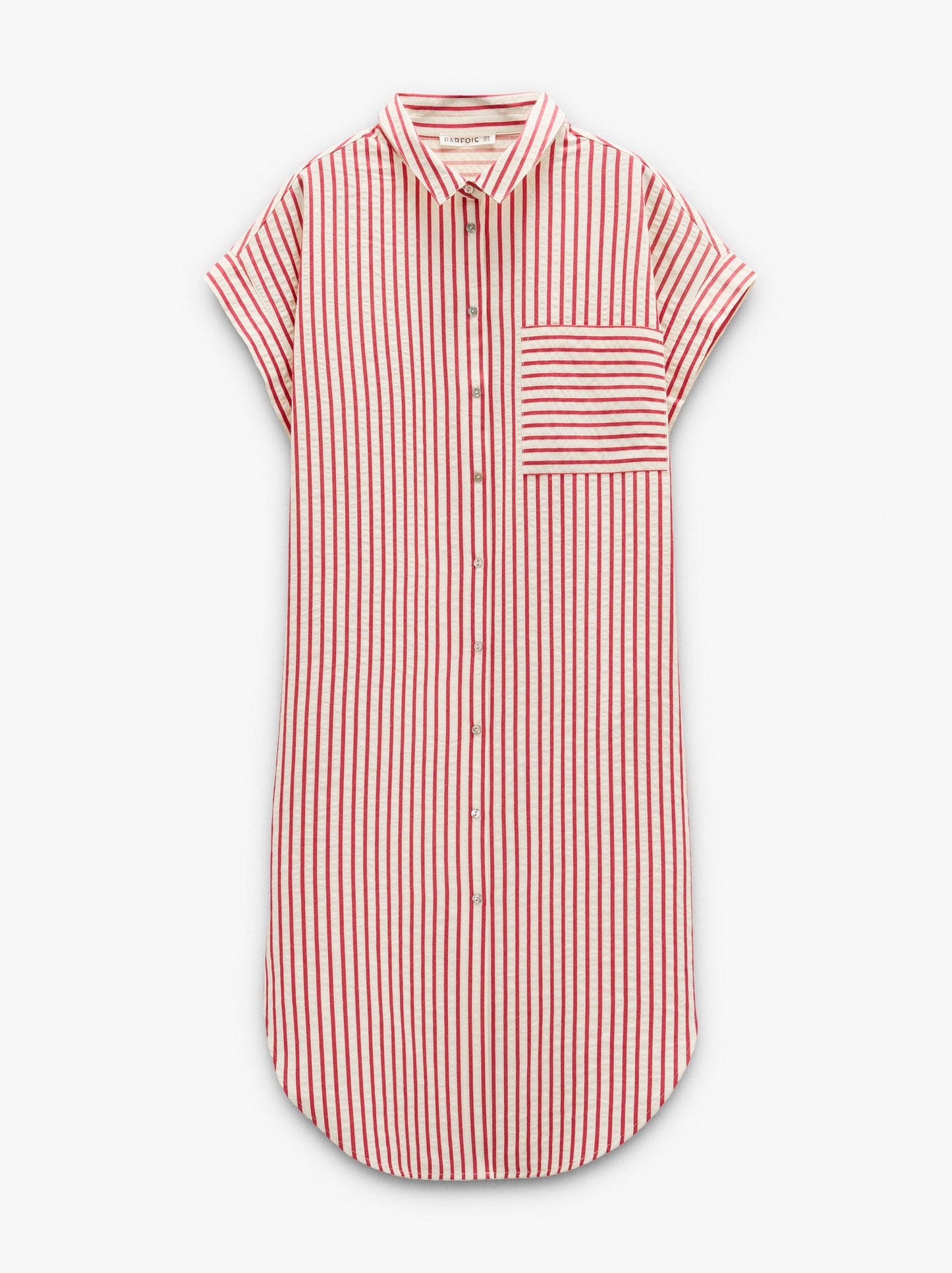 Striped Dress With Pocket