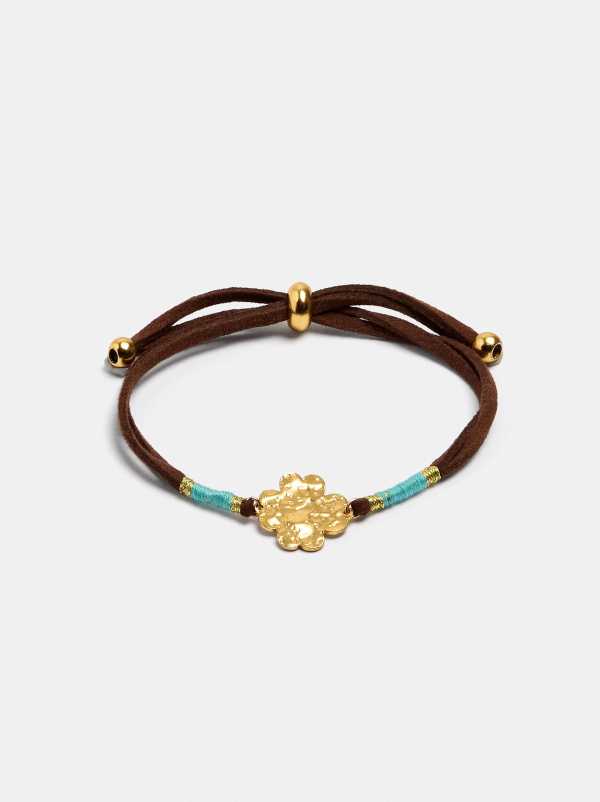 Adjustable Bracelet With Clover