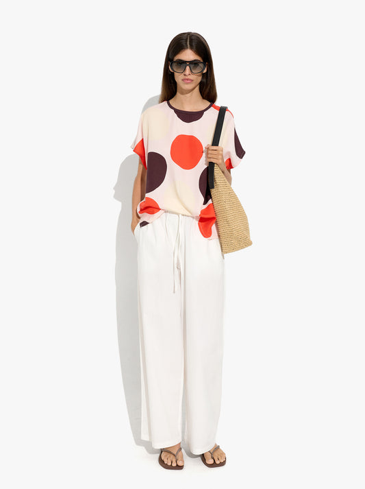 Top 100% Lyocell Printed