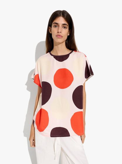 Top 100% Lyocell Printed