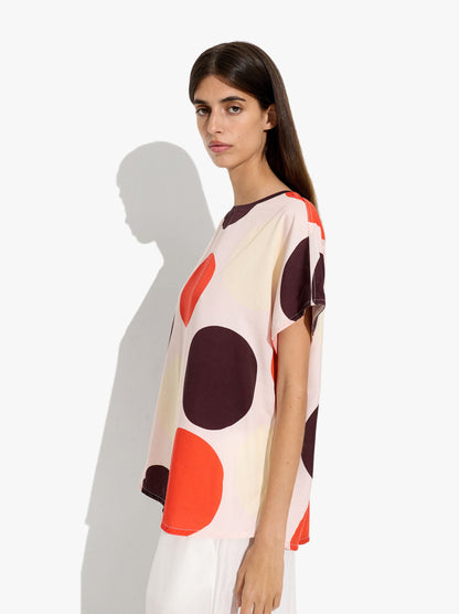Top 100% Lyocell Printed