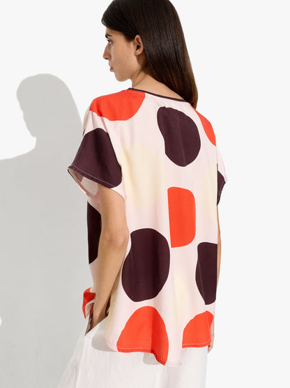 Top 100% Lyocell Printed