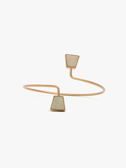 Bracelet With Geometric Stones