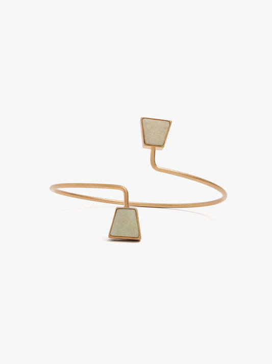 Bracelet With Geometric Stones