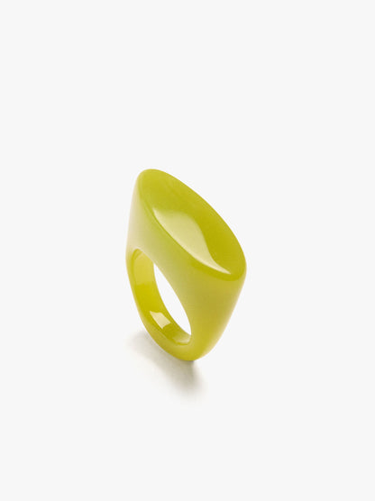 Elongated Resin Ring