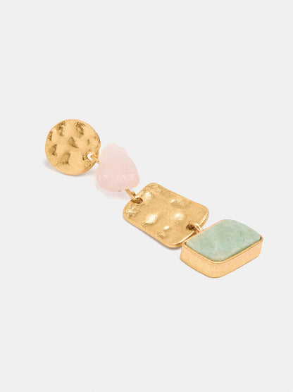 Long Earrings With Stone