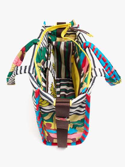 Printed Nylon Shopper Bag