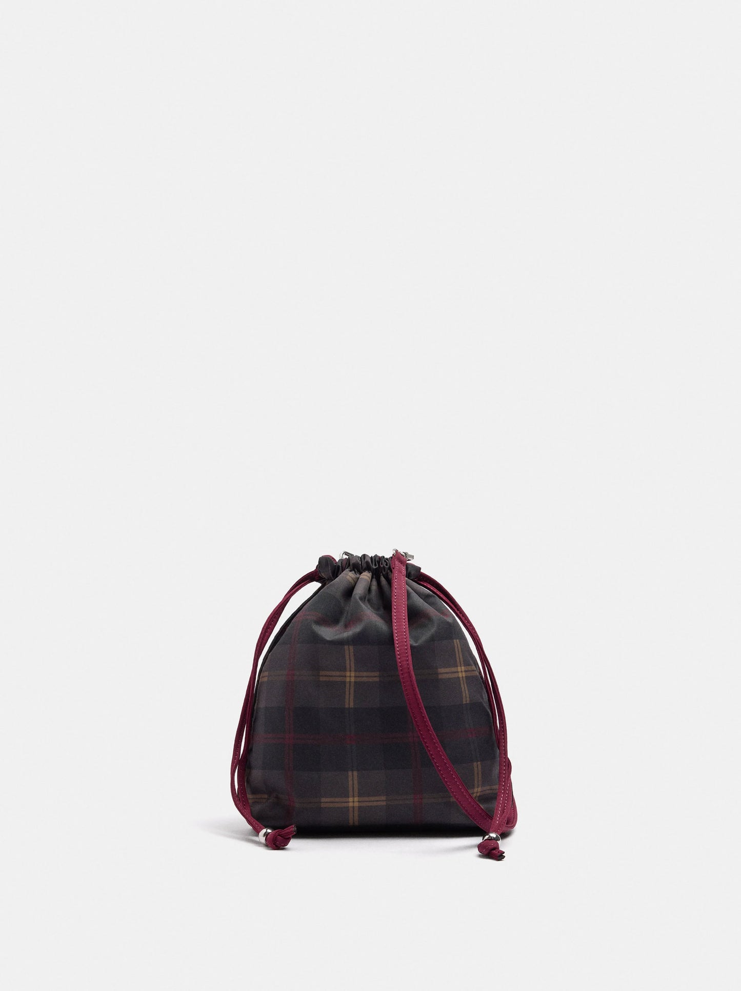 Reversible Nylon Shoulder Bag