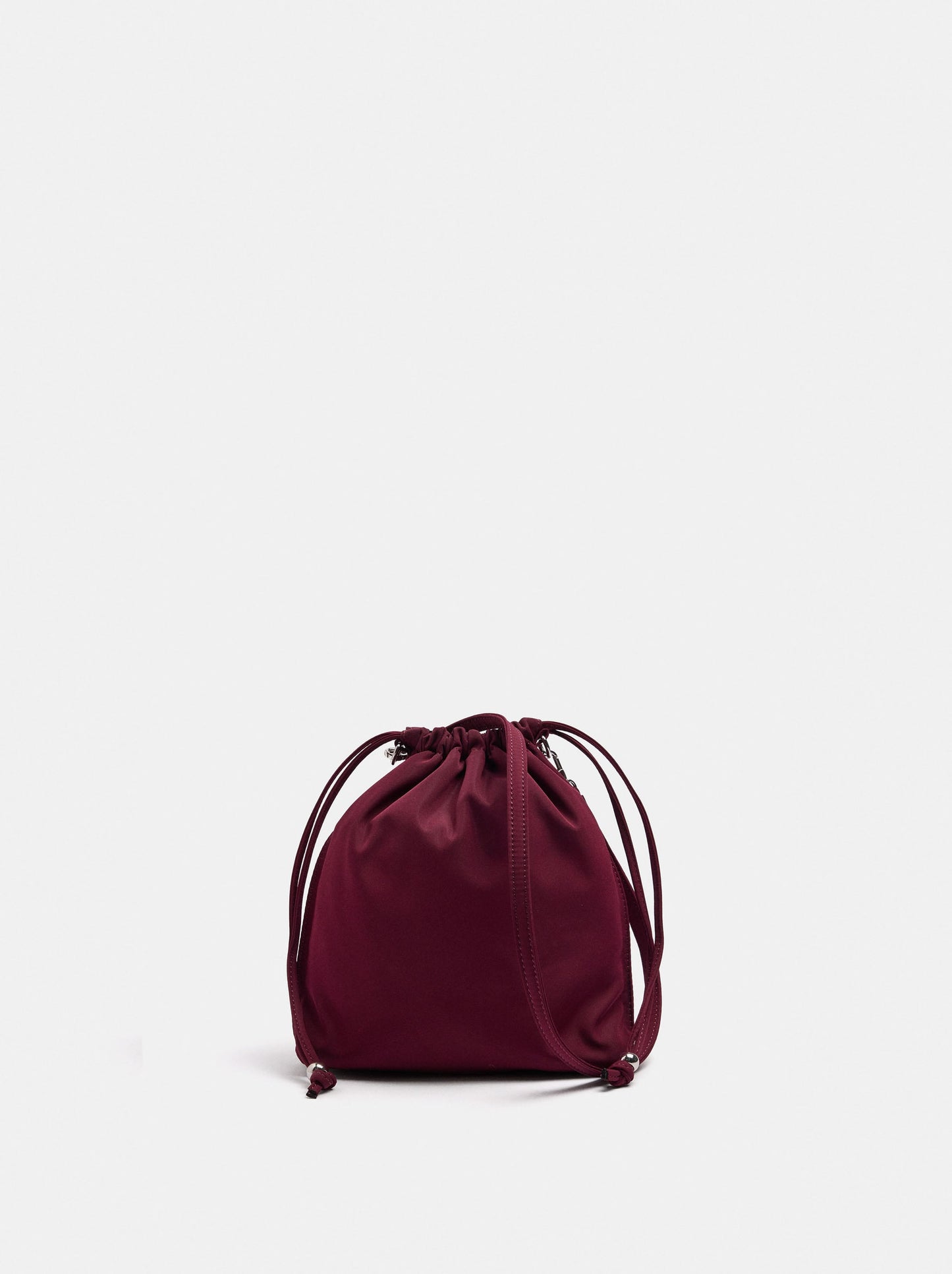 Reversible Nylon Shoulder Bag