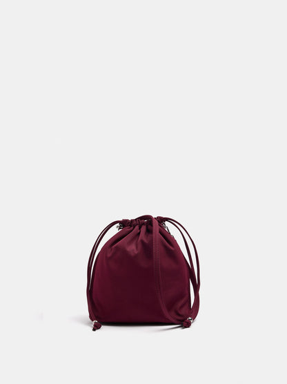 Reversible Nylon Shoulder Bag