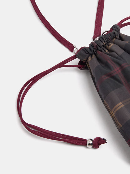 Reversible Nylon Shoulder Bag