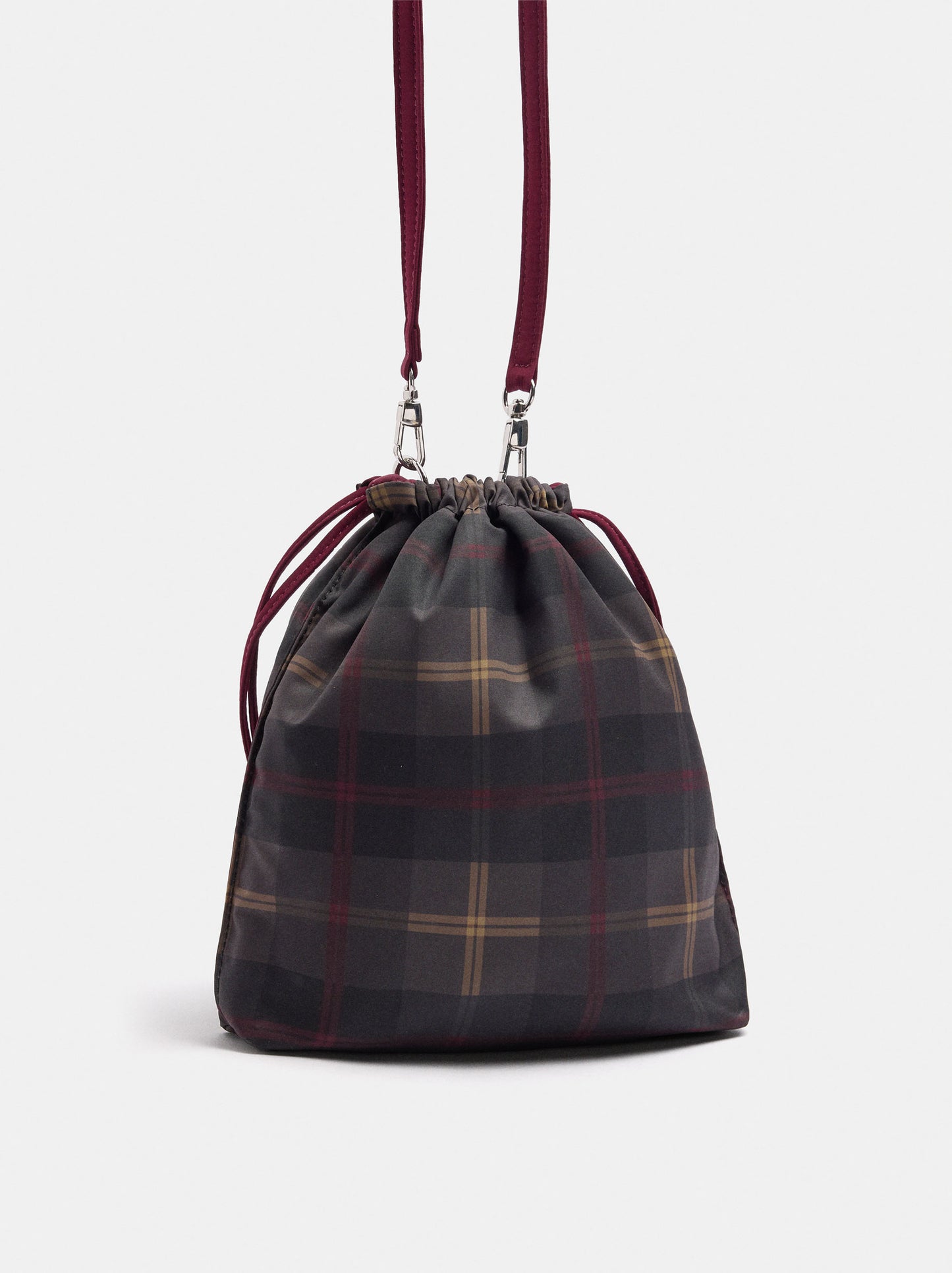 Reversible Nylon Shoulder Bag