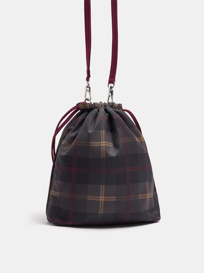 Reversible Nylon Shoulder Bag