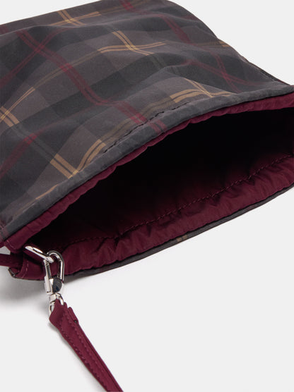 Reversible Nylon Shoulder Bag