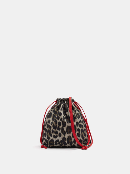 Reversible Nylon Shoulder Bag