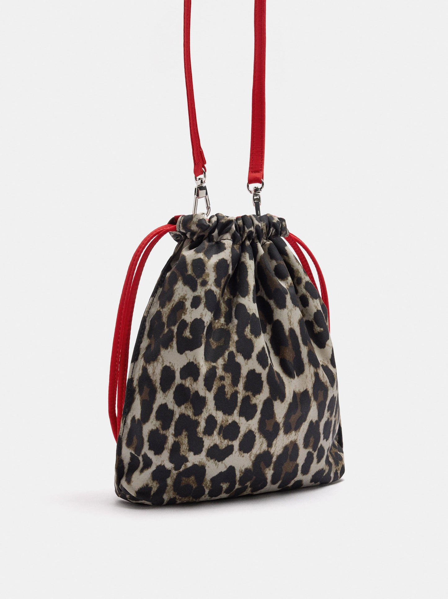 Reversible Nylon Shoulder Bag