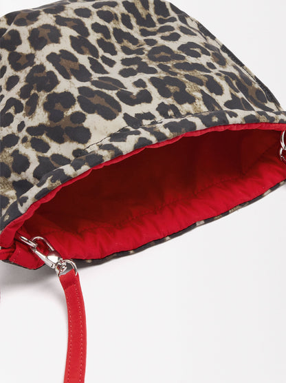 Reversible Nylon Shoulder Bag