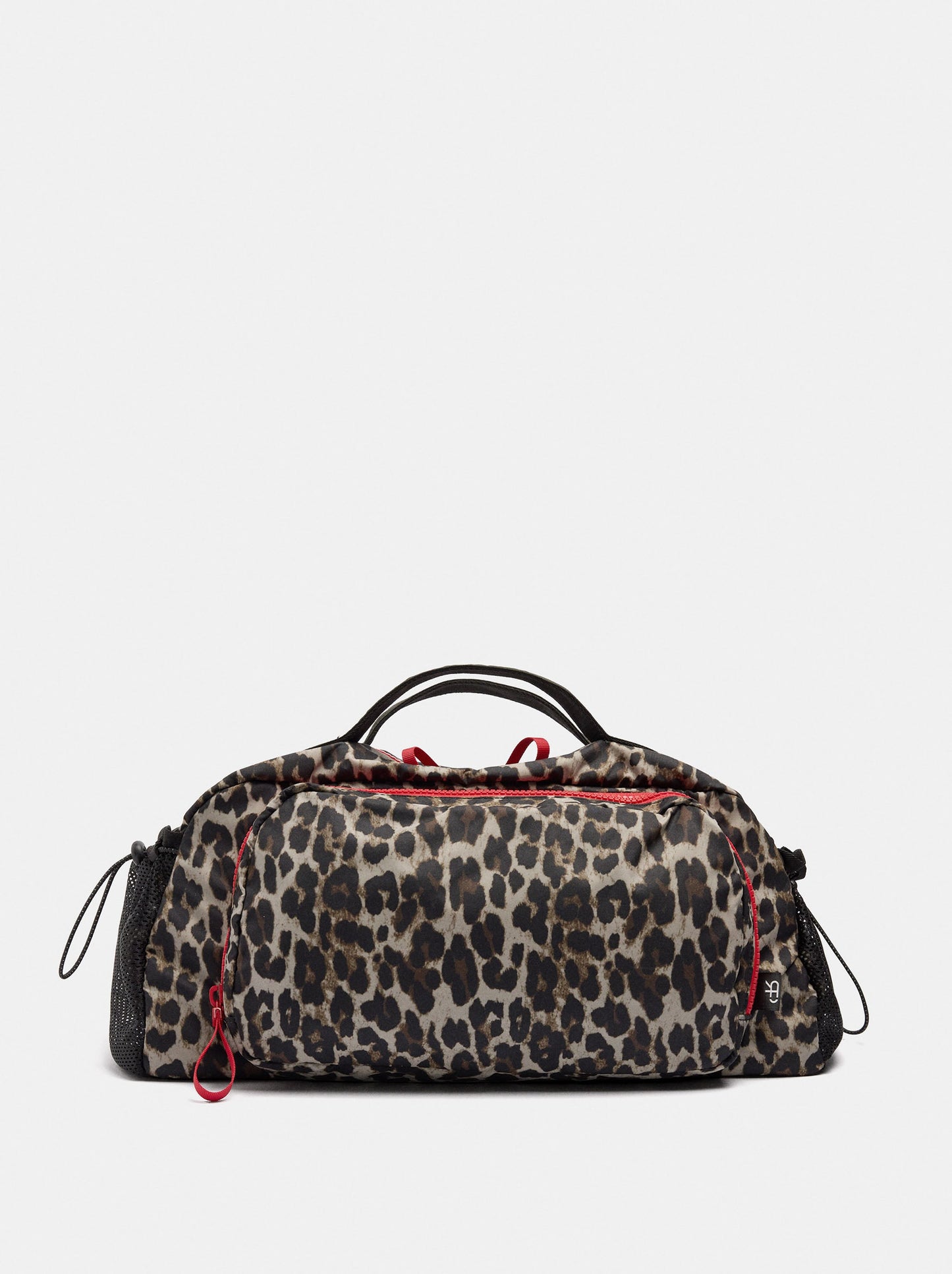 Animal-Print Nylon Sports Bag