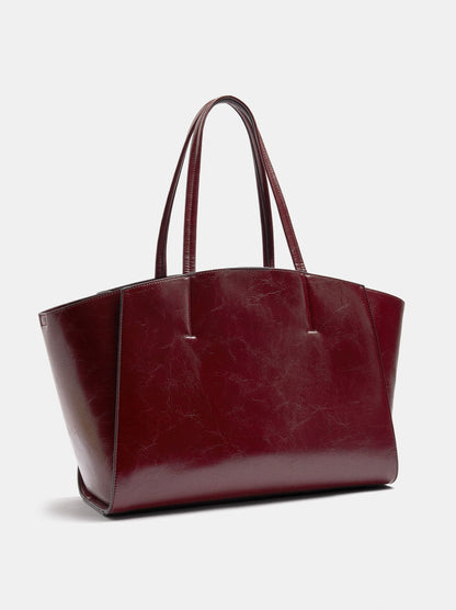 Shopper Bag With Removable Bag And Strap