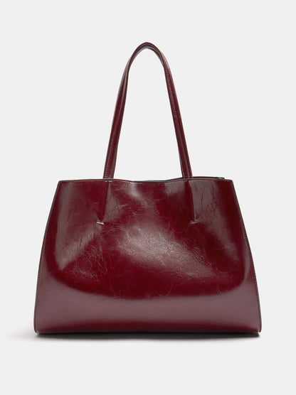 Shopper Bag With Removable Bag And Strap