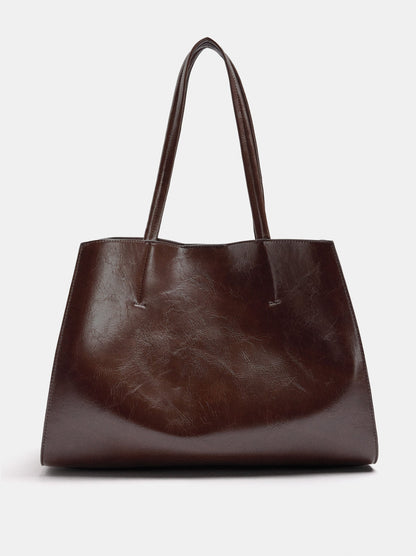 Shopper Bag With Removable Bag And Strap