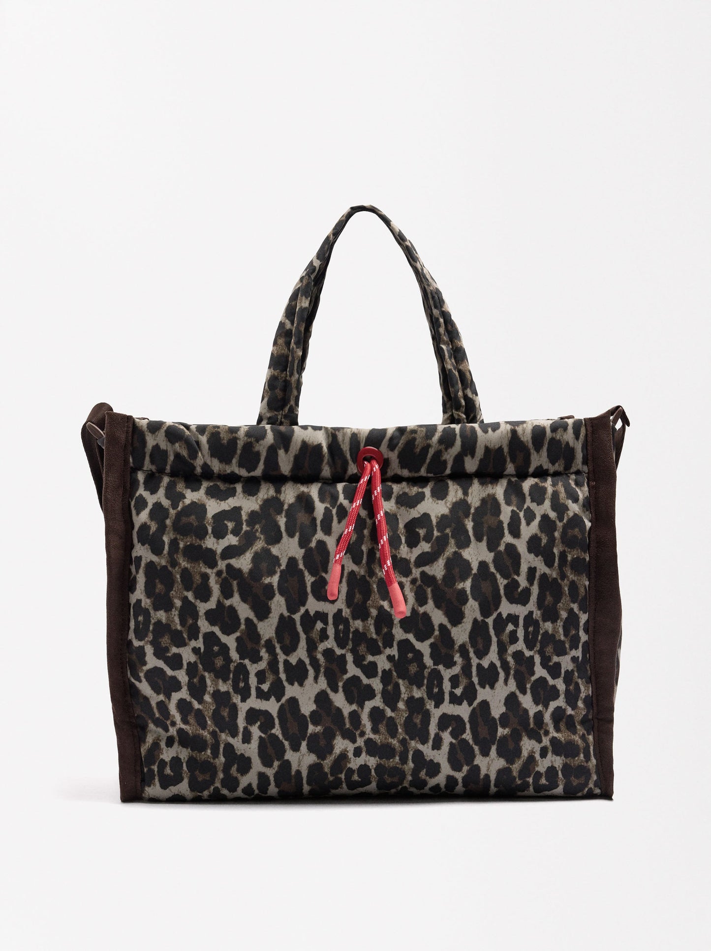 14-Inch Laptop Bag In Animal-Print Nylon