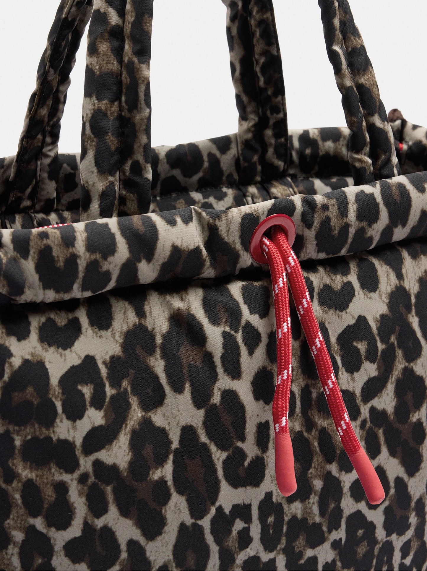 14-Inch Laptop Bag In Animal-Print Nylon