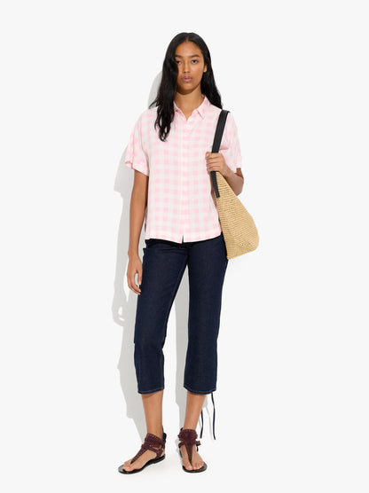Fluid Shirt With Squares
