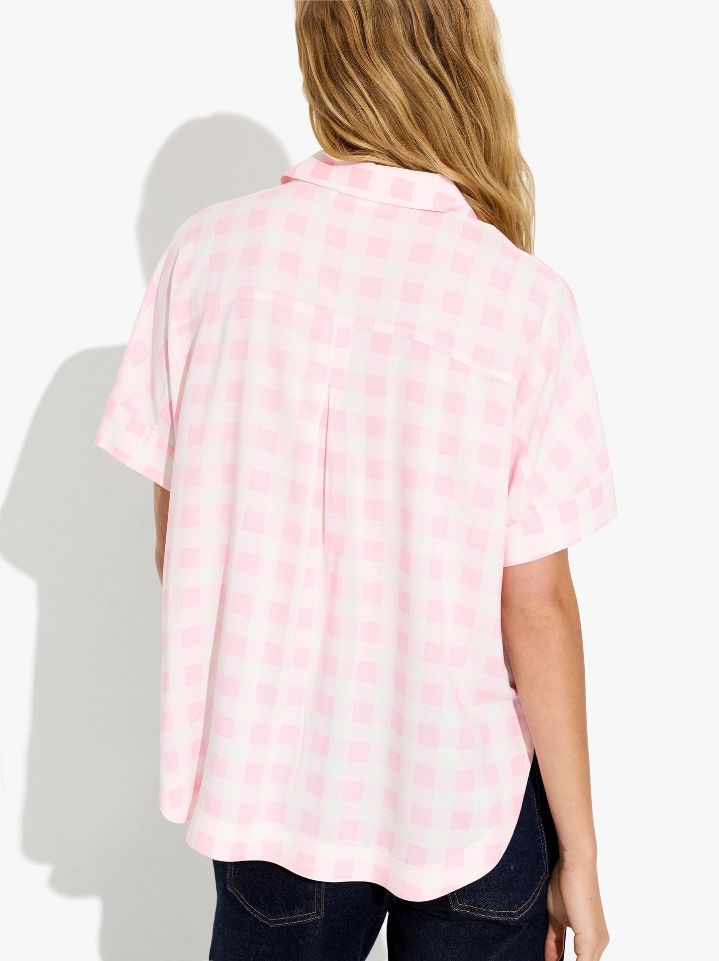 Fluid Shirt With Squares