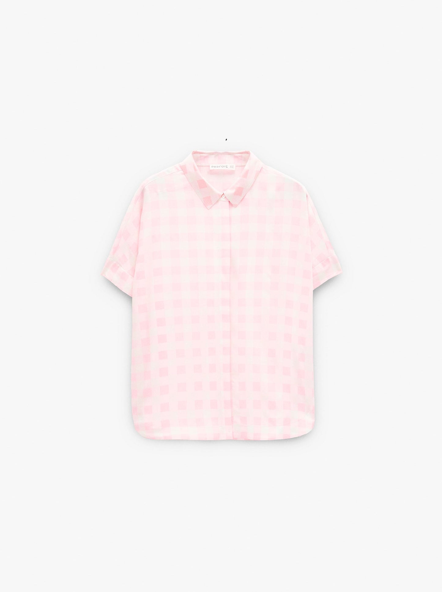 Fluid Shirt With Squares