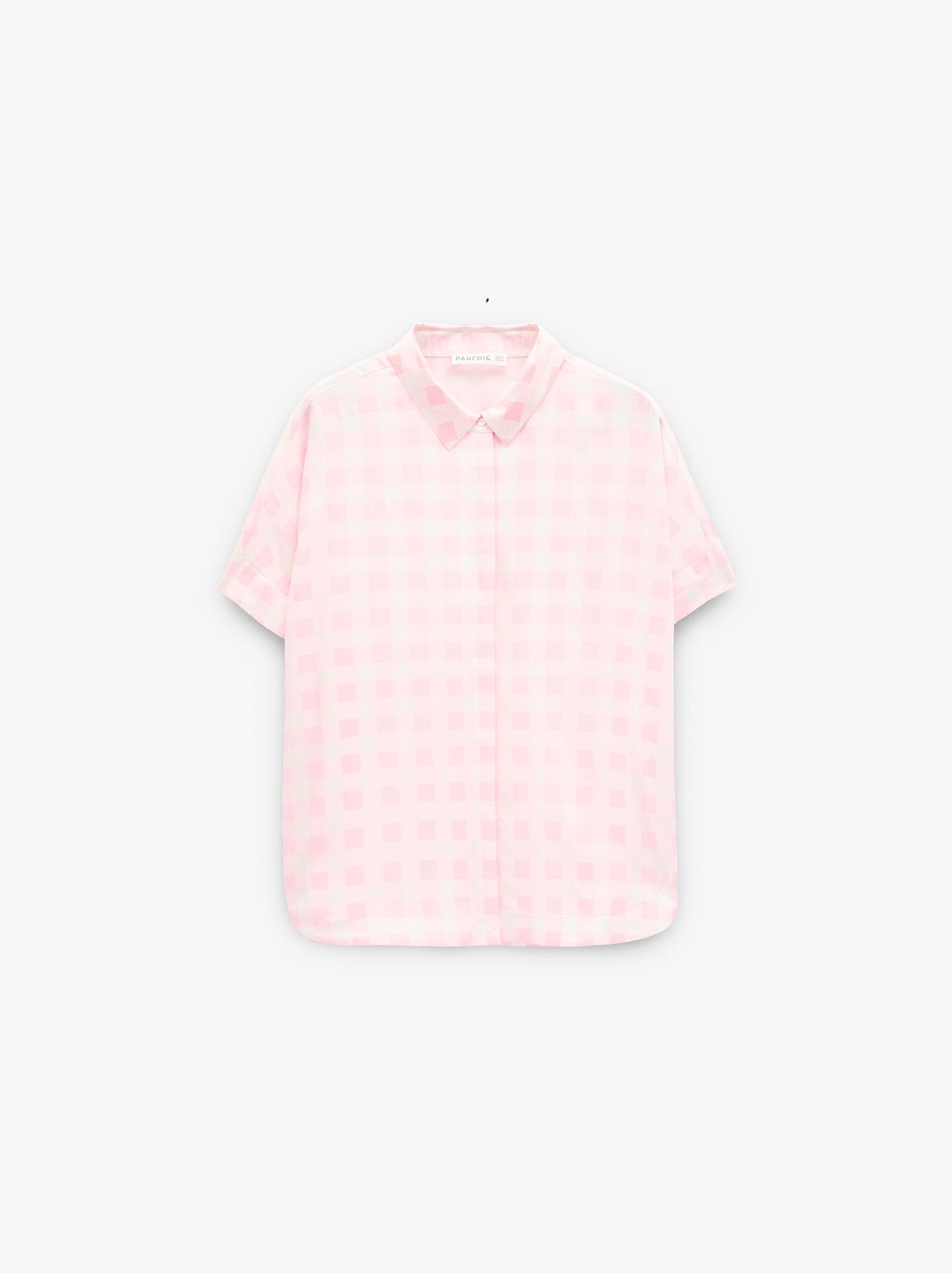 Fluid Shirt With Squares