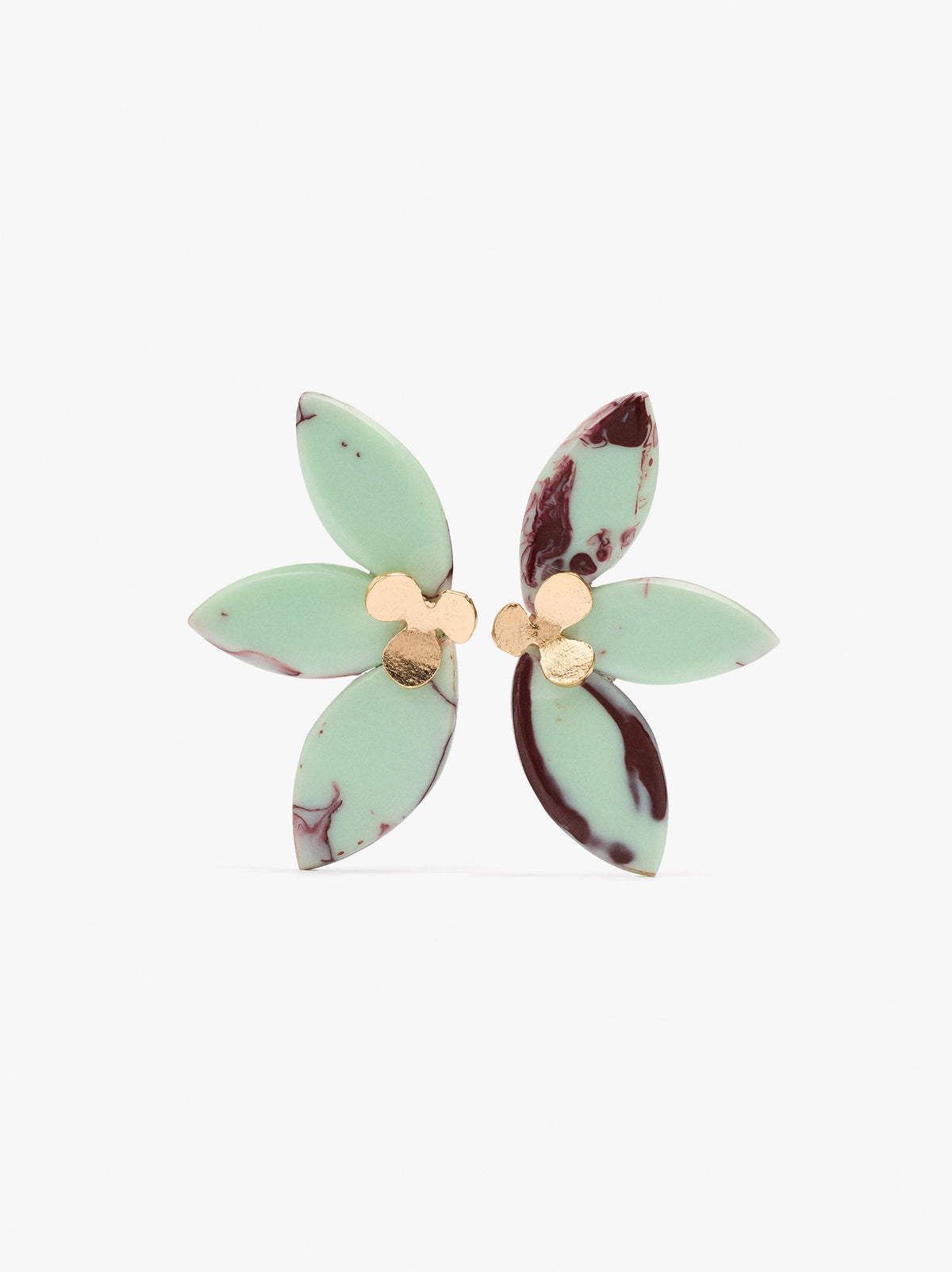 Maxi Half-Flower Earrings