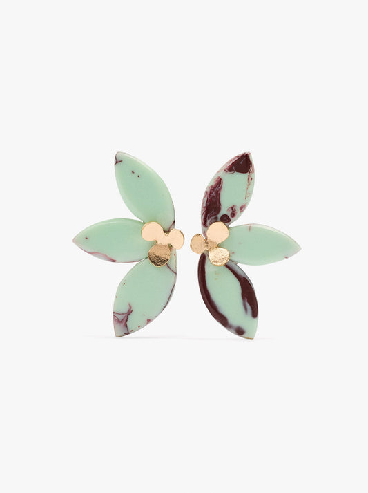Maxi Half-Flower Earrings